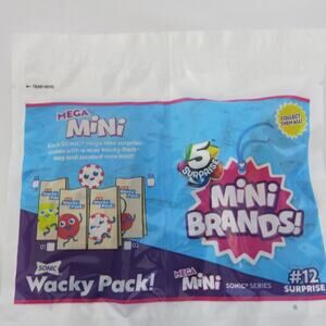 SONIC DRIVE IN WACKY PACK Mini Brands #12 Tots New/Unopened Toys